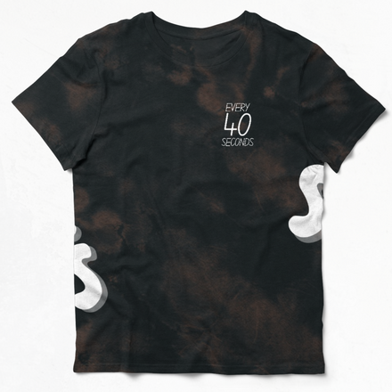 40-Second Oversize Acid Wash T-Shirt